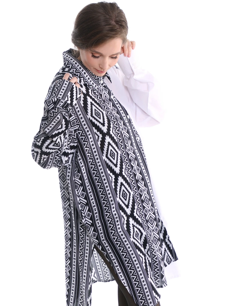 Rochie Black and White