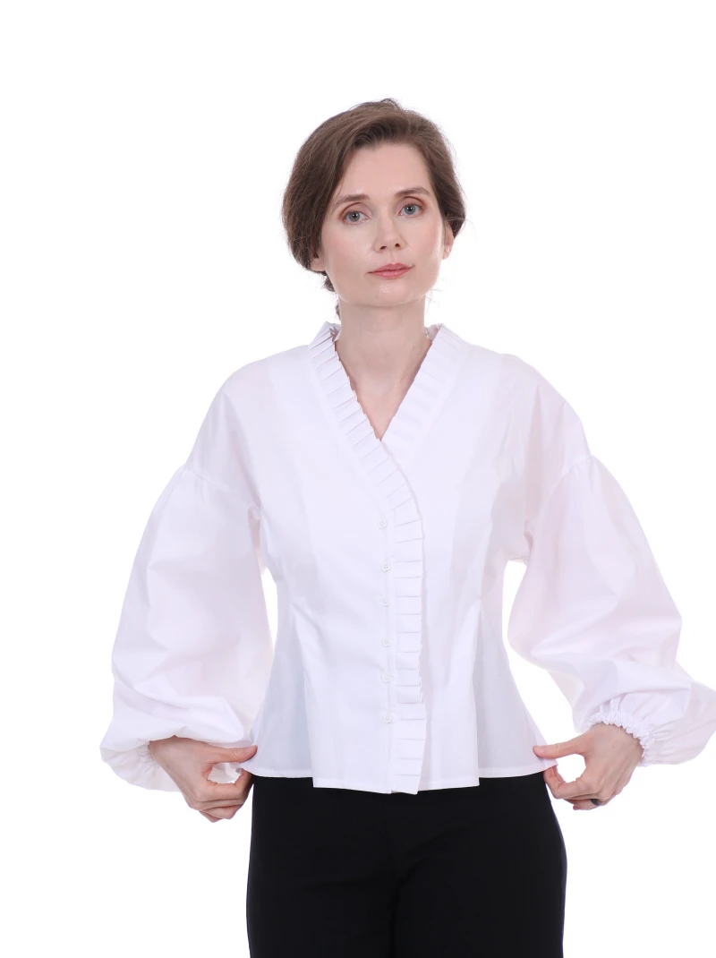 Bluza Classic White Lady